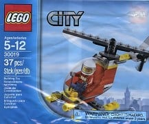 LEGO City 30019 Feuerwehr Helikopter - Beutel - Polybag