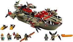 LEGO Legends Of Chima 70006 Craggers Croc-Boot Zentrale