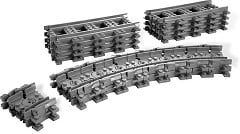 LEGO Bricks and More 7499 Flexible und gerade Schienen