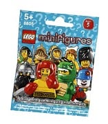 LEGO Collectable Minifigures 8805 Minifiguren Serie 5