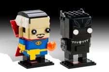 LEGO BrickHeadz 41493 Doctor Strange and Black Panther