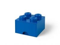 LEGO Gear 5006130 Aufbewahrungsstein mit schubfach und 4 noppen in blau