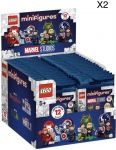 LEGO Collectable Minifigures 71031 LEGO® Marvel Minifiguren Serie – 2x 36er Box