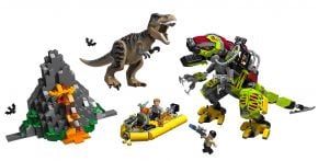 LEGO Jurassic World 75938 T. rex vs. Dino-Mech