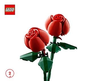 LEGO® Icons 10328 Rosenstrauß (2024) ab 44,49 € / 26% gespart (Stand:  30.01.2024)