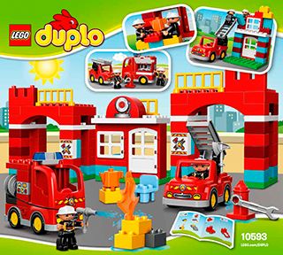 Schoolonderwijs campus Boost LEGO® Duplo - Feuerwehr-Hauptquartier 10593 (2015) | LEGO® Preisvergleich  brickmerge.de