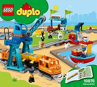 aspekt Elemental profil LEGO® Duplo 10875 Güterzug (2018) ab 94,90 € / 27% gespart (Stand:  19.08.2023) | LEGO® Preisvergleich 08/2023