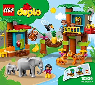 10906 BAUMHAUS im Dschungel Lego® DUPLO® NEU & OVP + +