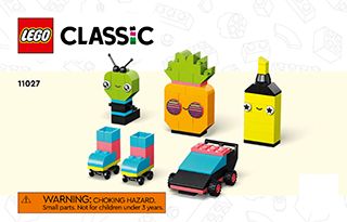 LEGO® Classic 11027 Neon Kreativ-Bauset (2023) ab 12,95 € / 35% gespart  (Stand: 04.02.2024) | LEGO® Preisvergleich 02/2024