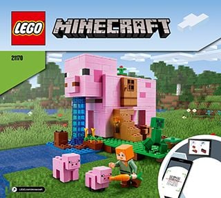 LEGO® Minecraft 21170 Das Schweinehaus (2021) ab 49,99 € (Stand:  31.01.2024) | LEGO® Preisvergleich 01/2024
