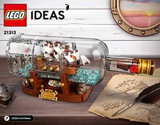 LEGO Ideas Schiff in der Flasche 21313 NEU/OVP 
