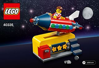 NEU LEGO® IDEAS 40335 Weltraumrakete OVP 