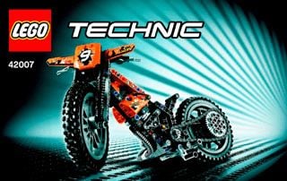 LEGO Set 42007-1 Moto Cross Bike (2013 Technic)