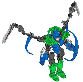 4526 Batman™ + 4528 Green Lantern Combi Model