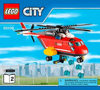 60108   NEU & OVP   Gratis Versand LEGO® City Feuerwehr Löscheinheit 