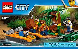 hoja Rubicundo Exactamente LEGO® City - Dschungel-Starter-Set 60157 (2017) | LEGO® Preisvergleich  brickmerge.de