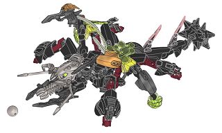 6202 ROCKA + 6203 BLACK PHANTOM