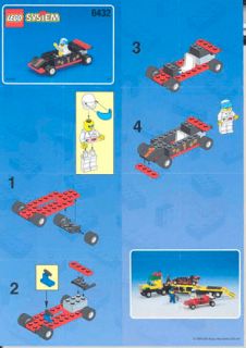 BUILD.INST.6432 RACER NO 1 3/4