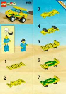 BUILDING INSTRUCTION 6550 IN