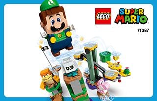 LEGO Super Mario Abenteuer mit Luigi –71387 Starterset N8/21 VORVERKAUF 