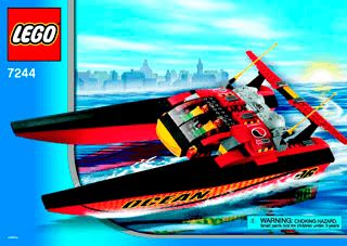 BUILDING INSTRUCTION, 7244 NA