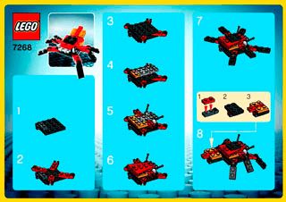 BUILDING INSTRUCTION, 7268