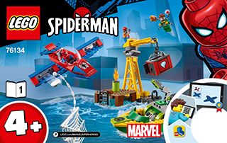 - Lego Super Heroes Dockarbeiters Minifigur-Split aus 76134 