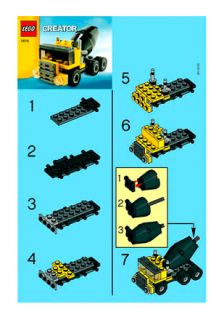 BUILD. INSTR.  2001 7876 1/1