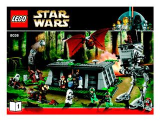 Lego® Star Wars™ Figur Princess Leia sw235 Endor aus 8038 neuwertig 