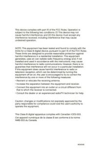 BI  - FCC INFORMATION SHEET