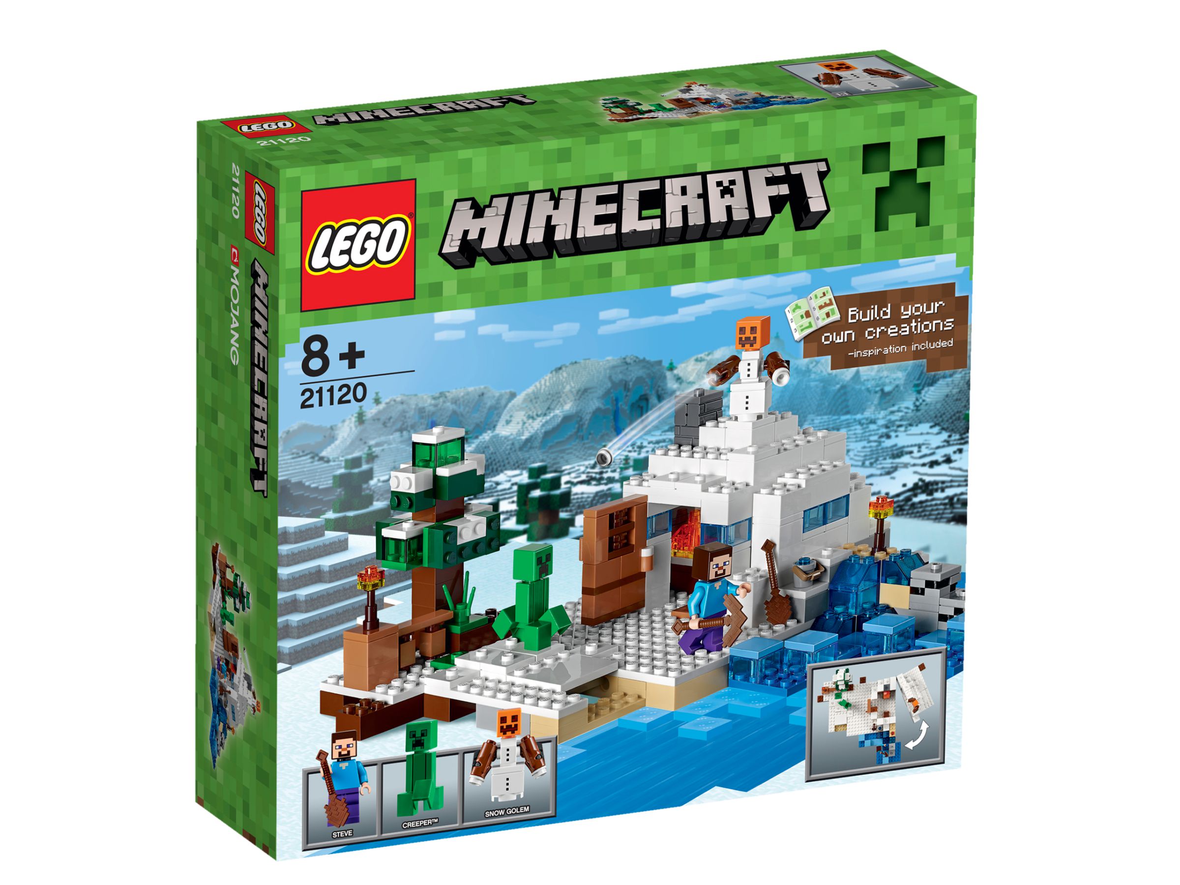 LEGO Minecraft 21120 Das Versteck im Schnee 21120_box_front.jpg