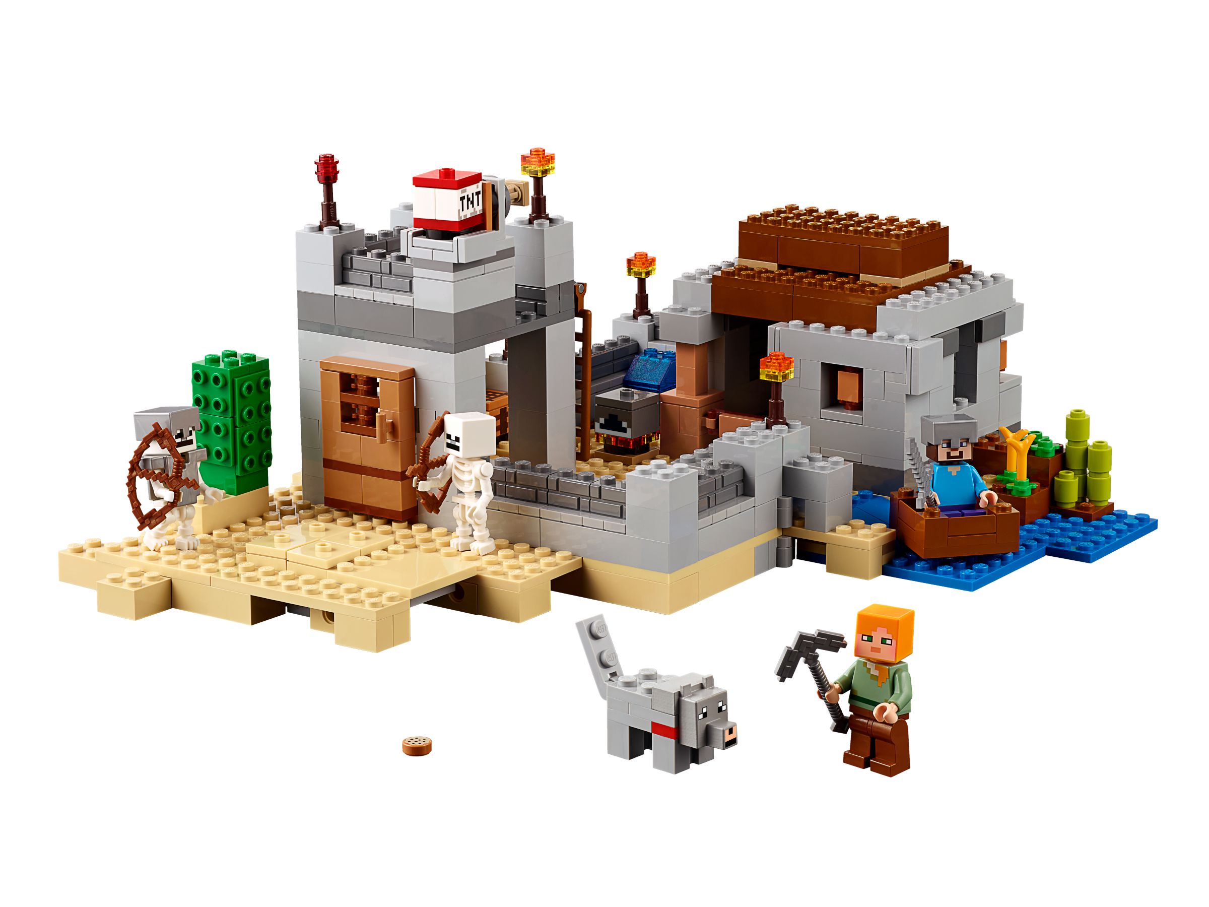 LEGO Minecraft 21121 Der Wüstenaußenposten