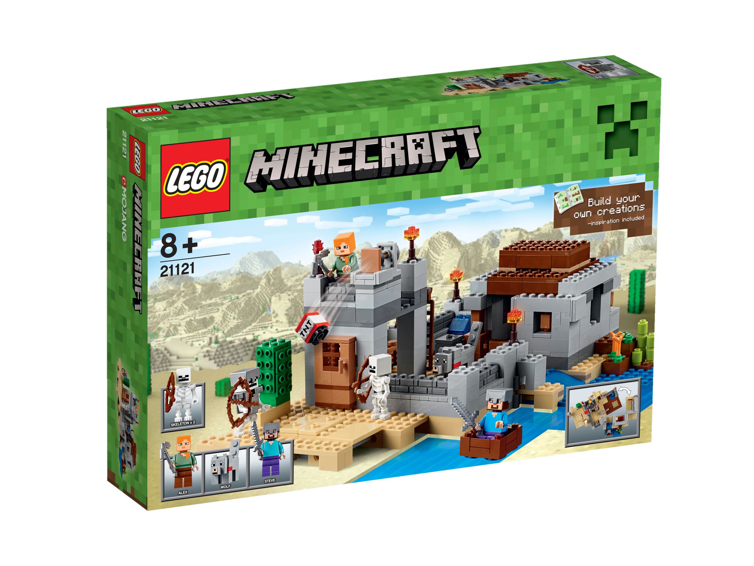 LEGO Minecraft 21121 Der Wüstenaußenposten 21121_box_front.jpg