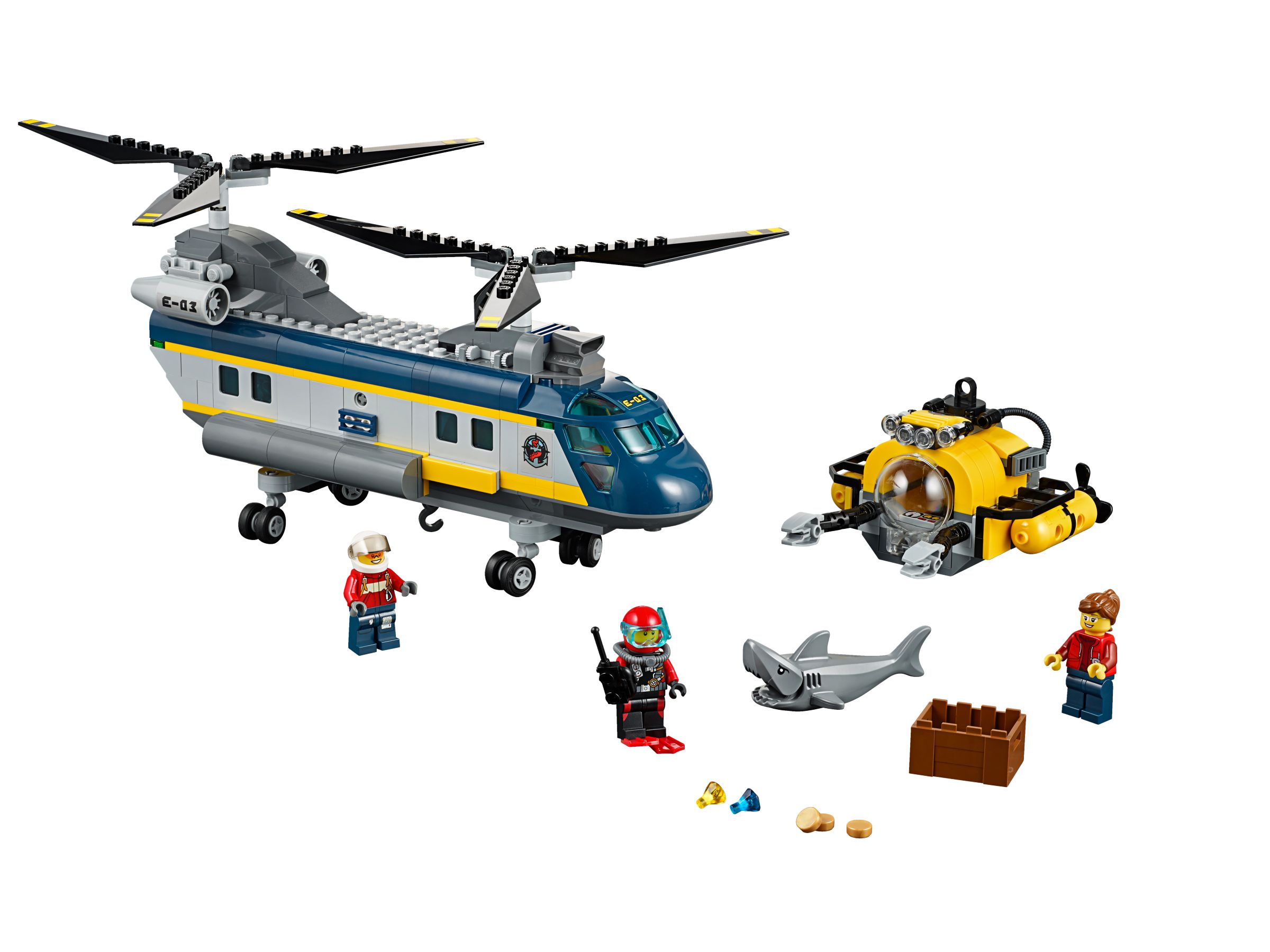 LEGO City 60093 Tiefsee-Helikopter