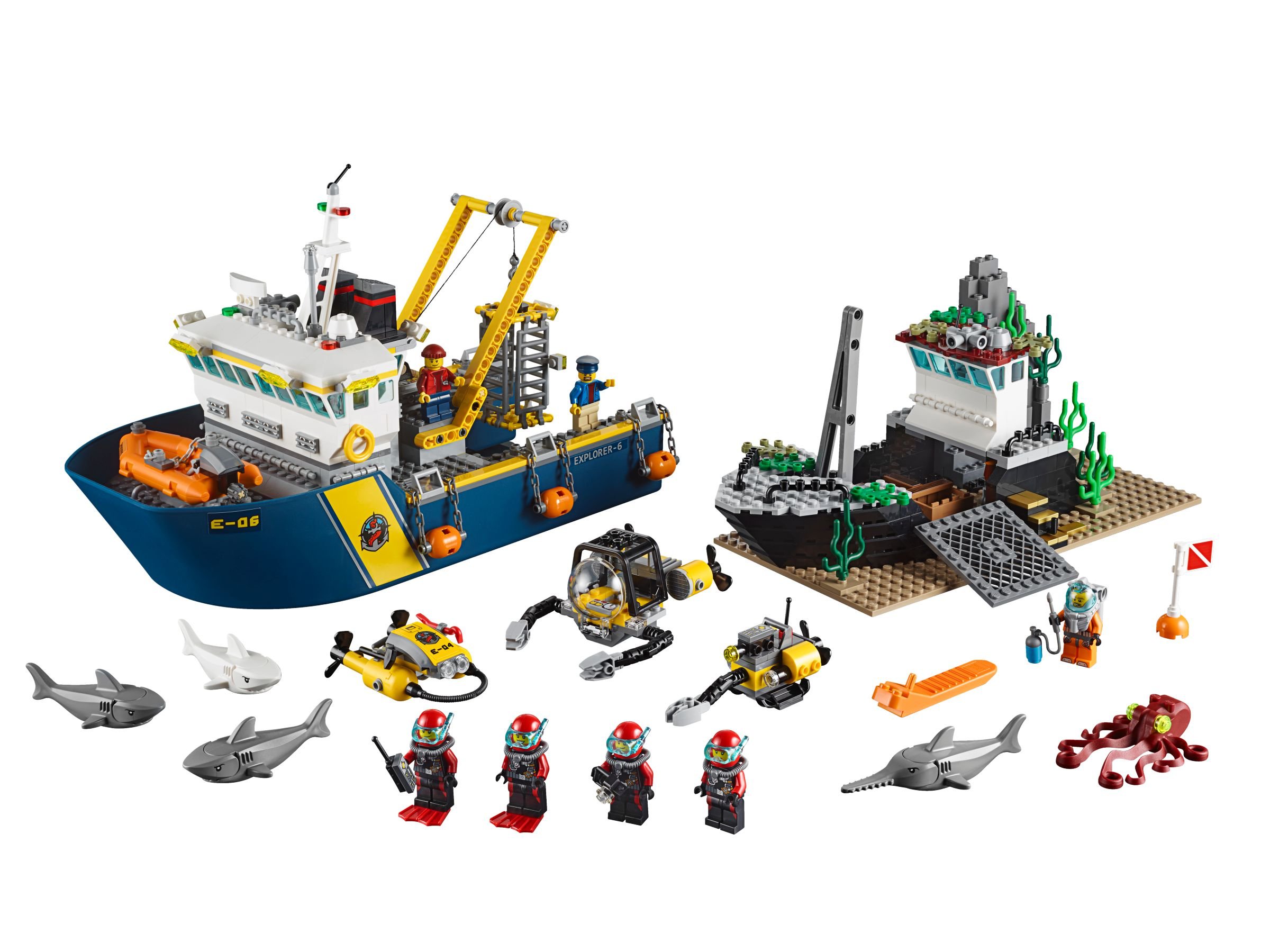 LEGO City 60095 Tiefsee-Expeditionsschiff