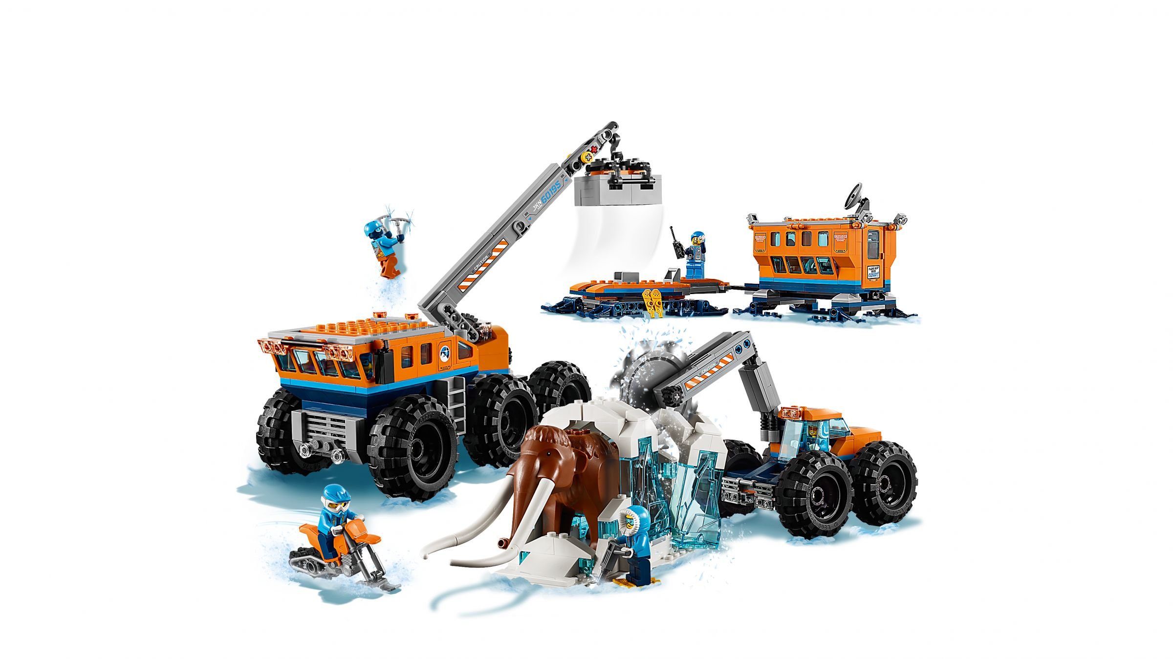 LEGO City 60195 Mobile Arktis-Forschungsstation