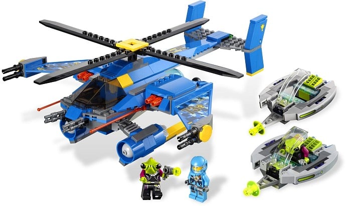 LEGO Space 7067 Alien Conquest : Einsatz im Rotor-Jet