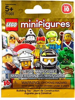 71001 LEGO Minifigures Serie 10 Fallschirmspringer 