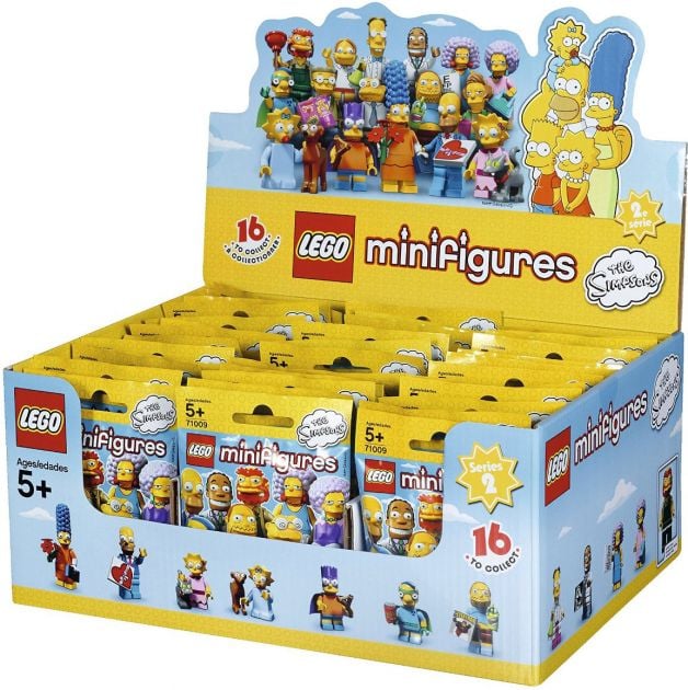 Lego 71009 Simpsons 2 Mini Figures Complete Set Lego 71009 Simpsons minifigures 