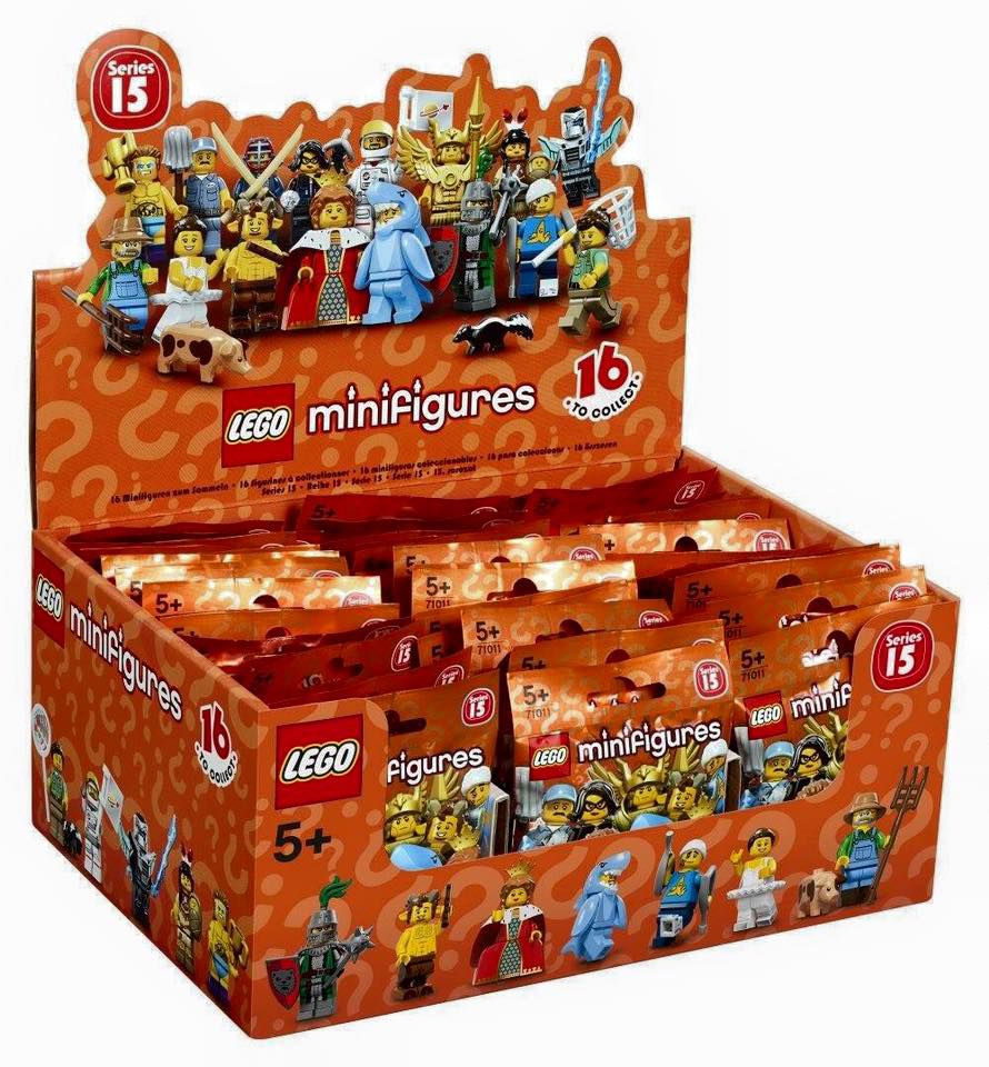 LEGO Collectable Minifigures 71011 LEGO® Minifiguren Serie 15 60er Box