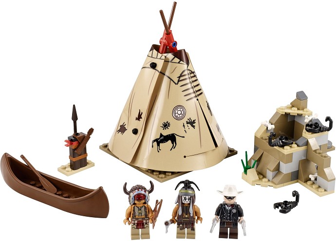 LEGO Lone Ranger 79107 Lager der Comanchen