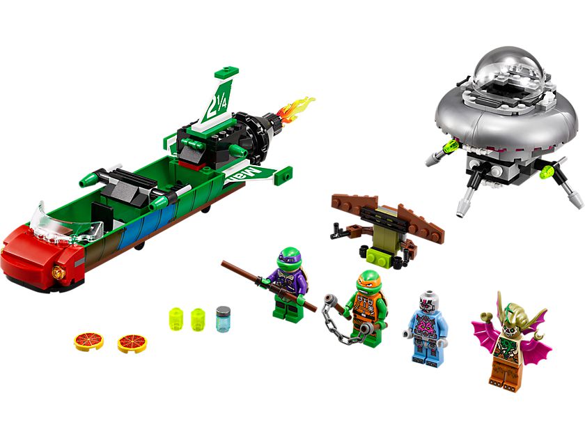 LEGO Teenage Mutant Ninja Turtles 79120 T-Rawket: Attacke aus der Luft