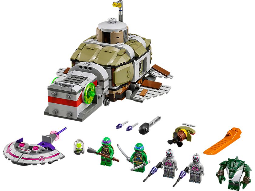 LEGO Teenage Mutant Ninja Turtles 79121 Verfolgungsjagd im Turtle-U-Boot