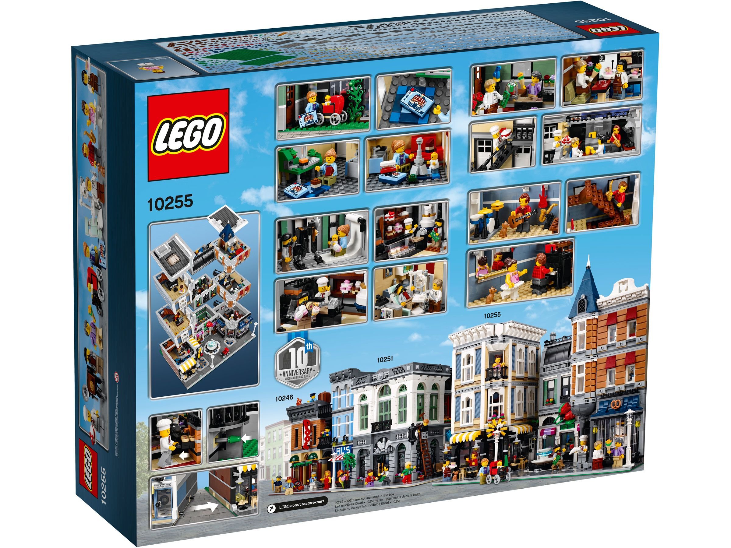 EXKLUSIV und sofort lieferbar !!! Lego 10255 Creator Stadtleben !! 