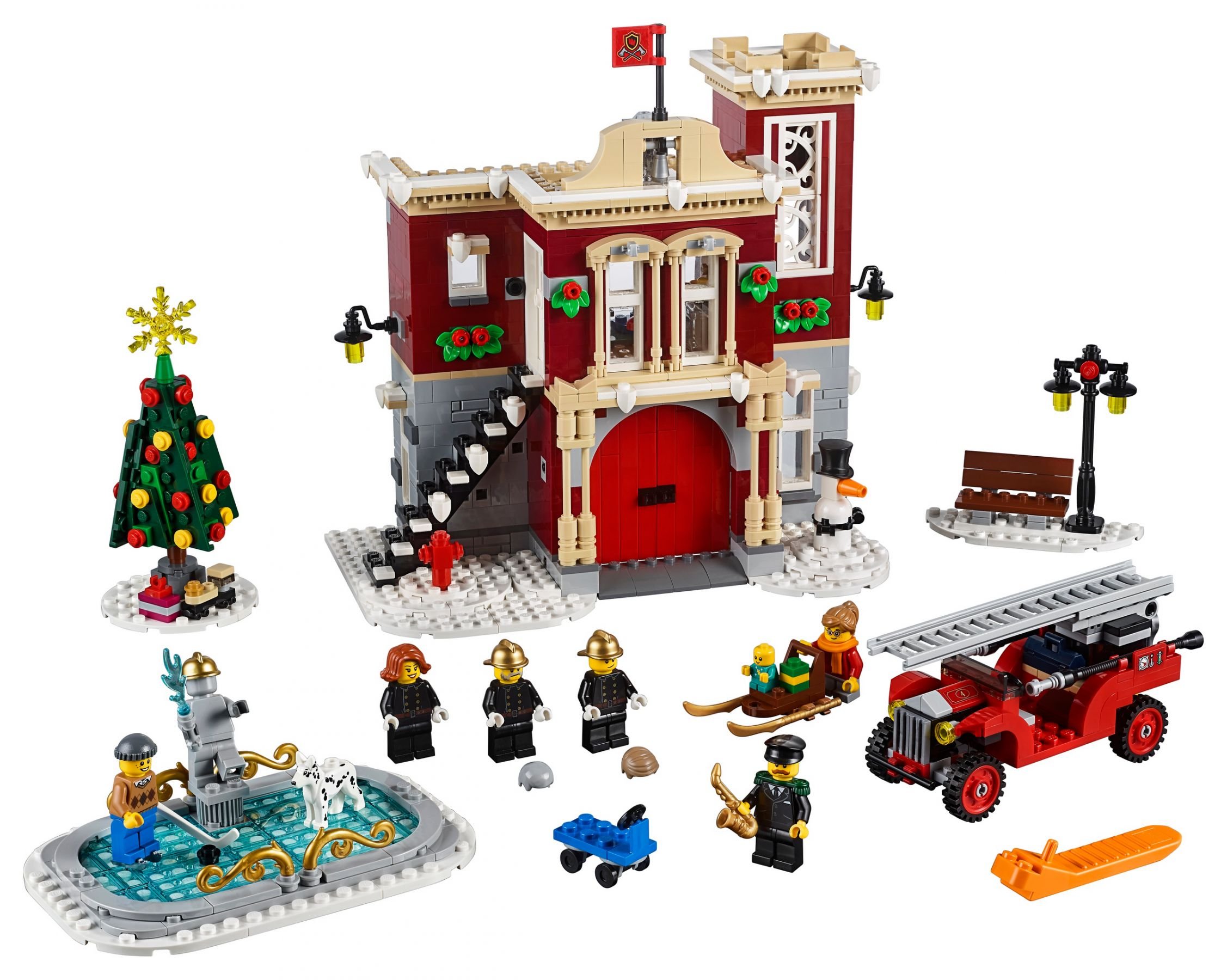LEGO Advanced Models 10263 Winterliche Feuerwehrstation