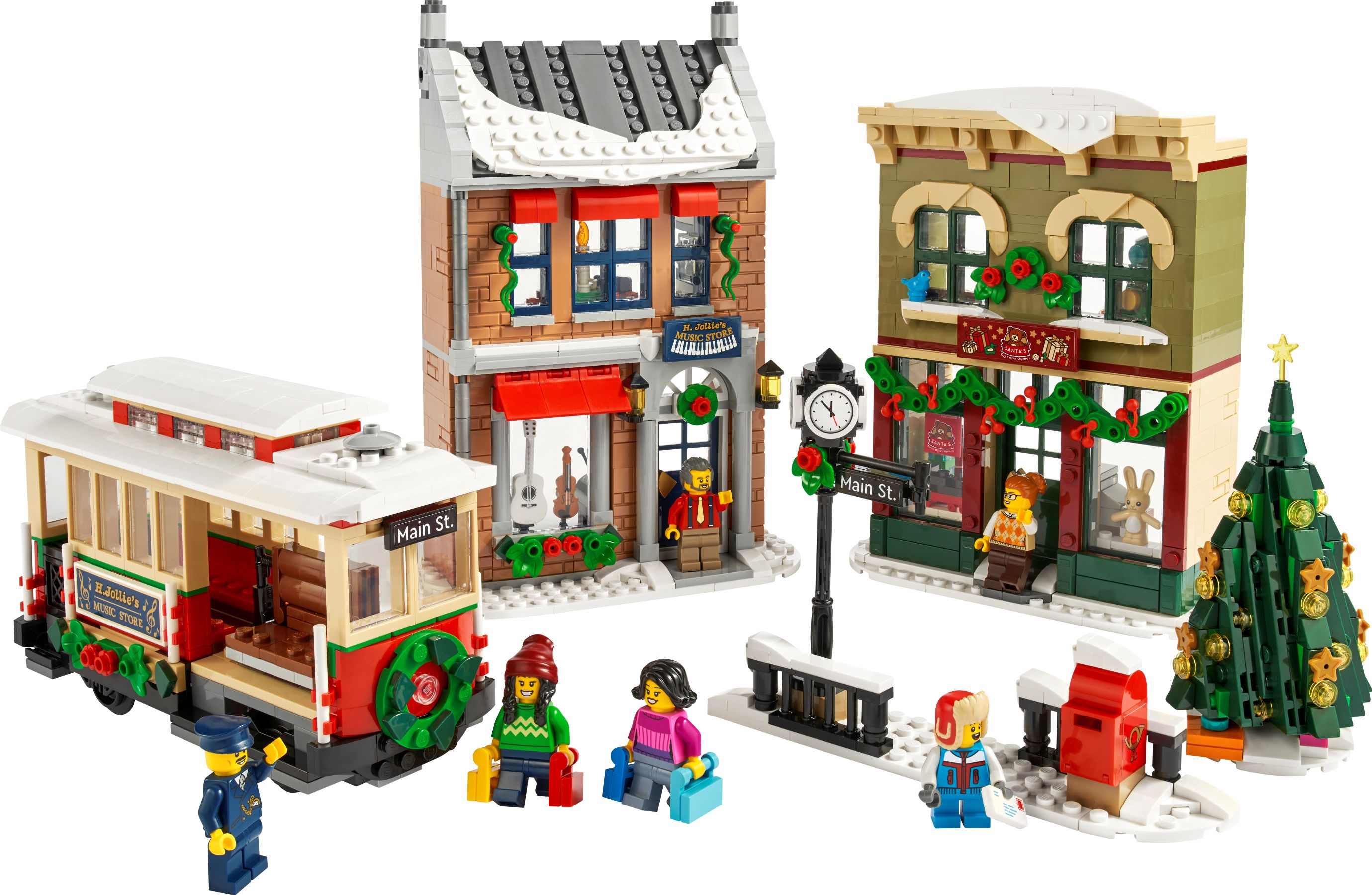 LEGO Advanced Models 10308 Weihnachtlich geschmückte Hauptstraße