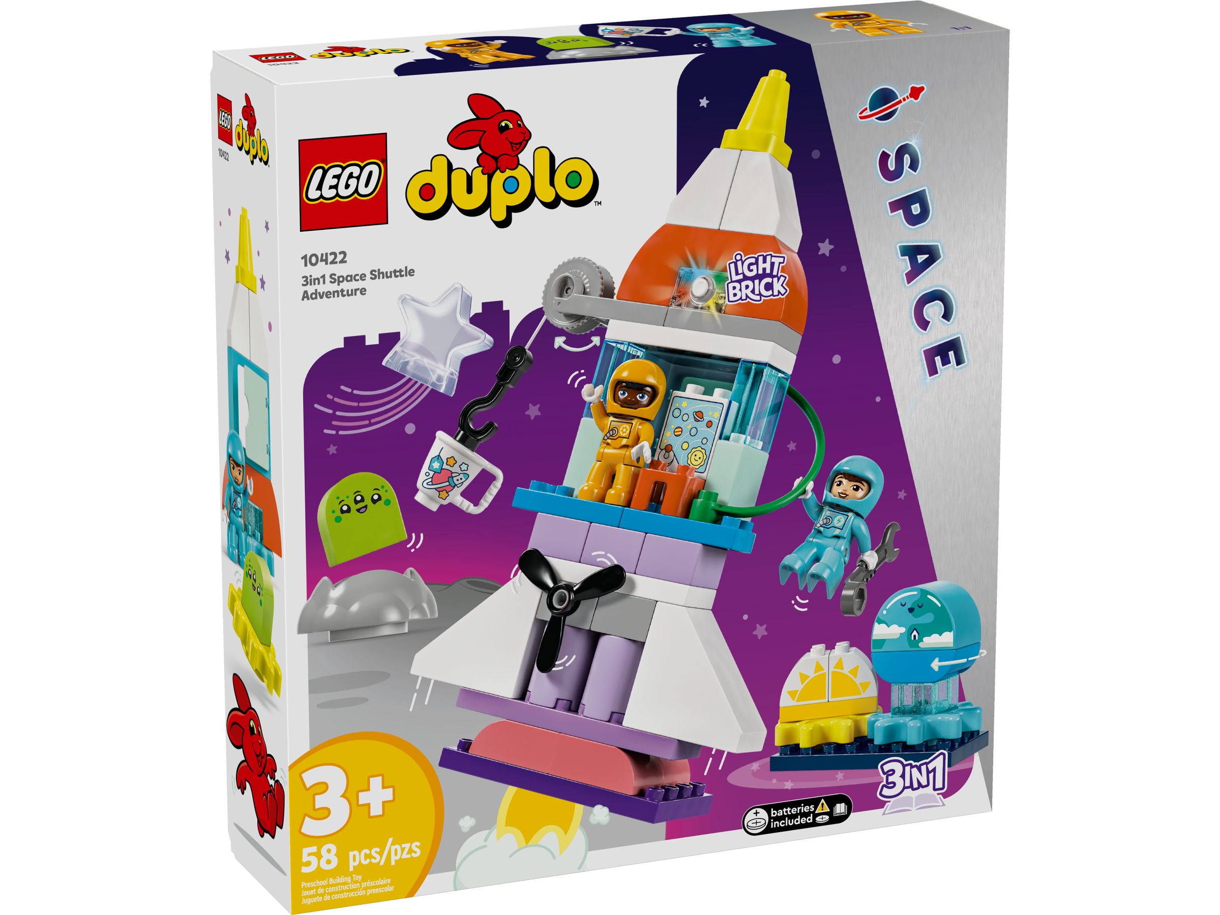 LEGO Duplo 10422 3-in-1-Spaceshuttle für viele Abenteuer LEGO_10422_Box1_v39.jpg