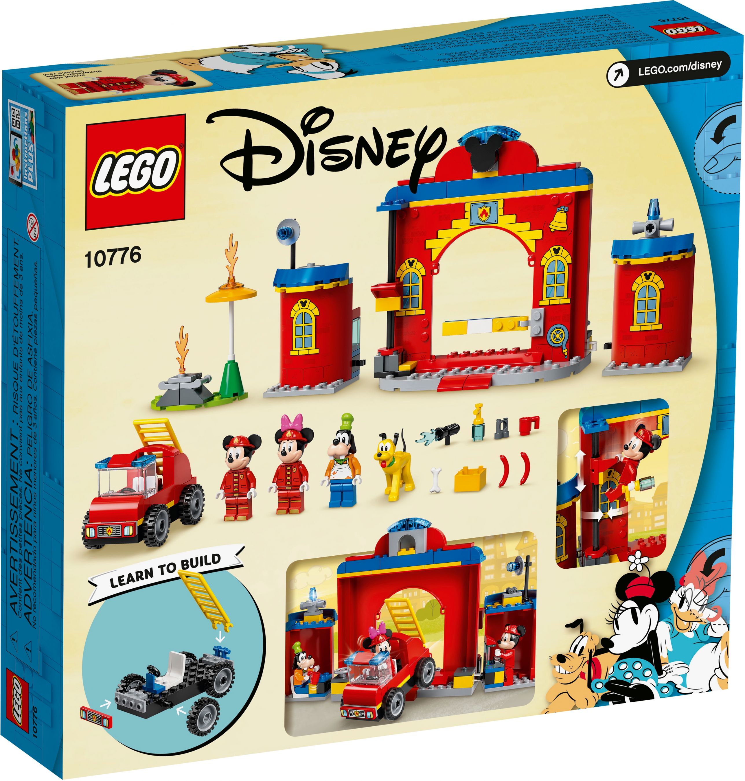 LEGO Disney 10776 Mickys Feuerwehrstation und Feuerwehrauto LEGO_10776_box5_v39.jpg