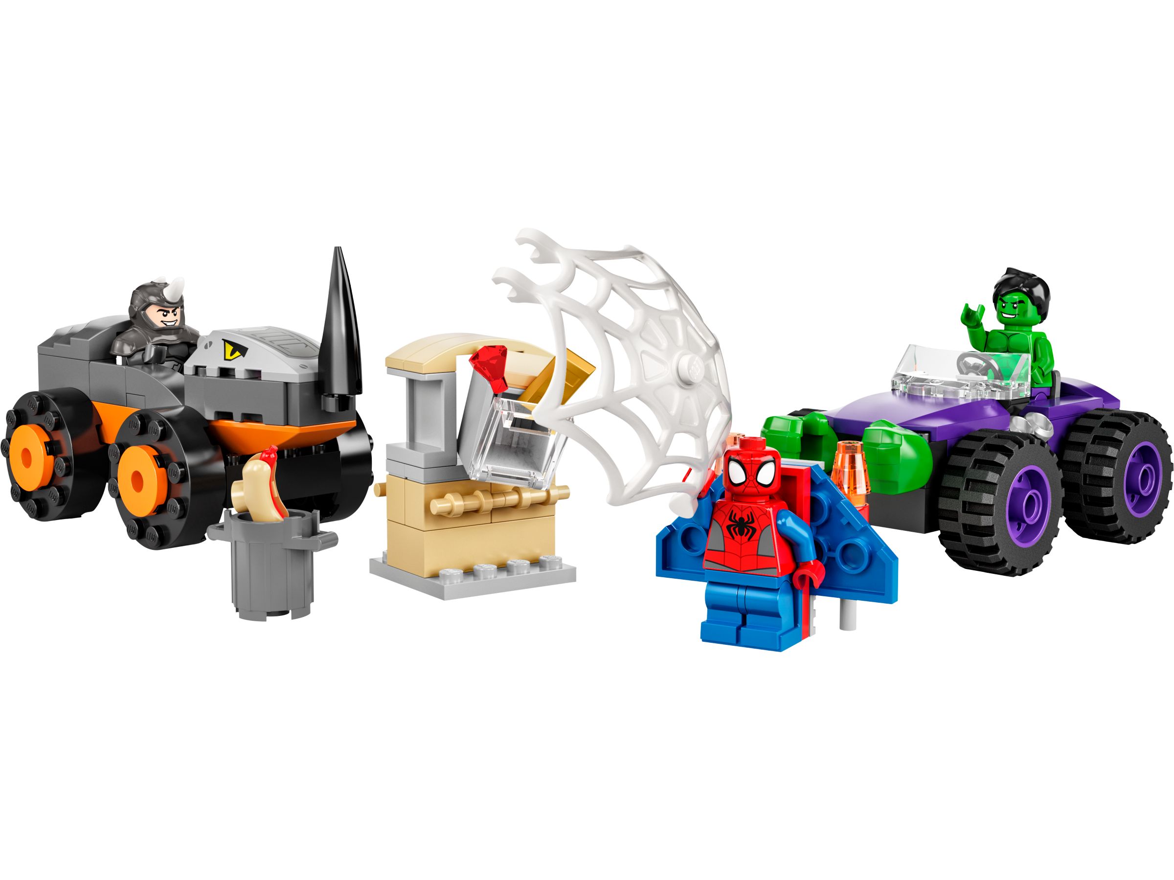 LEGO Super Heroes 10782 Hulks und Rhinos Truck-Duell