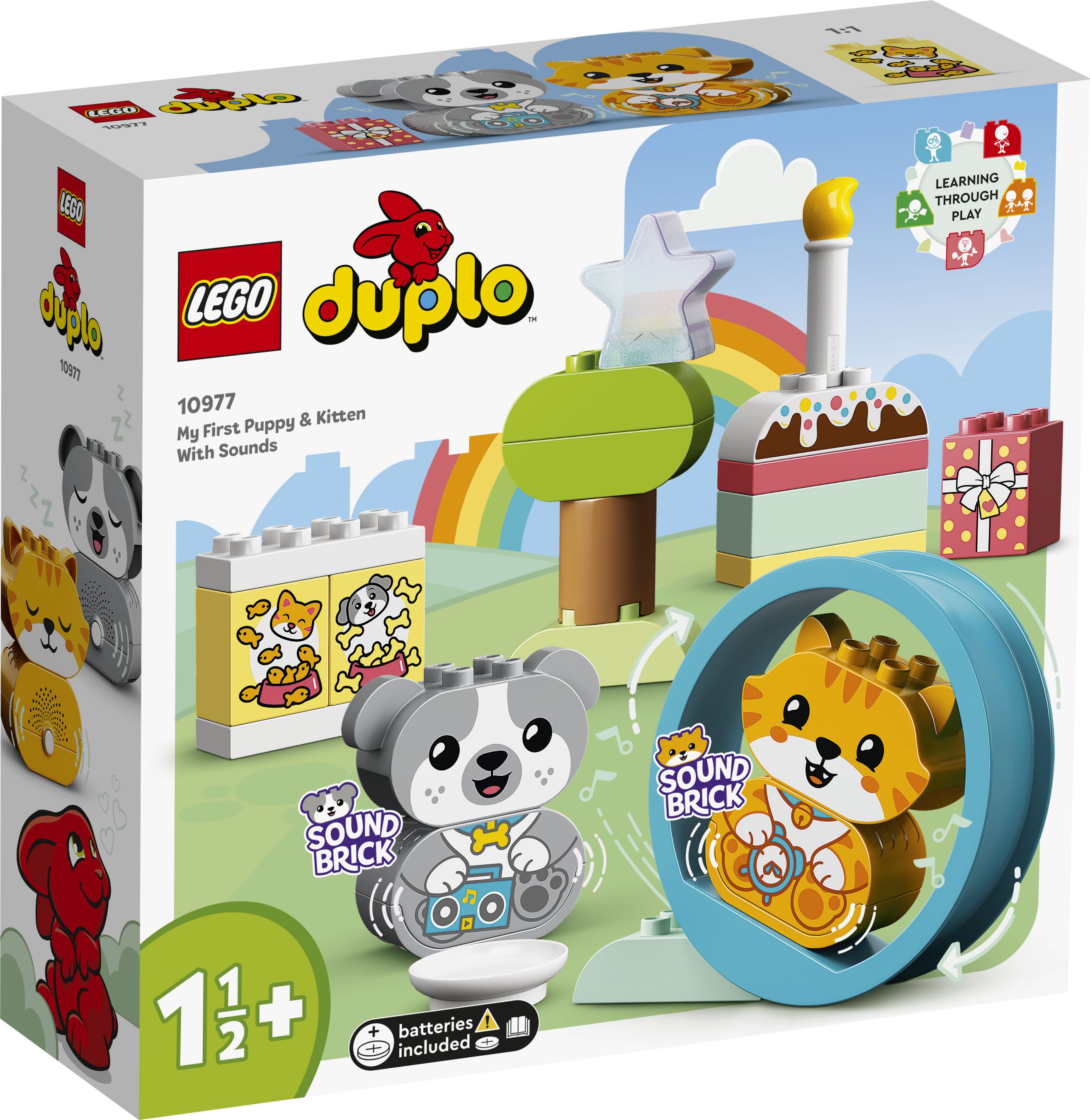 LEGO Duplo 10977 Mein erstes Hündchen & Kätzchen – mit Ton LEGO_10977_Box1_v29.jpg